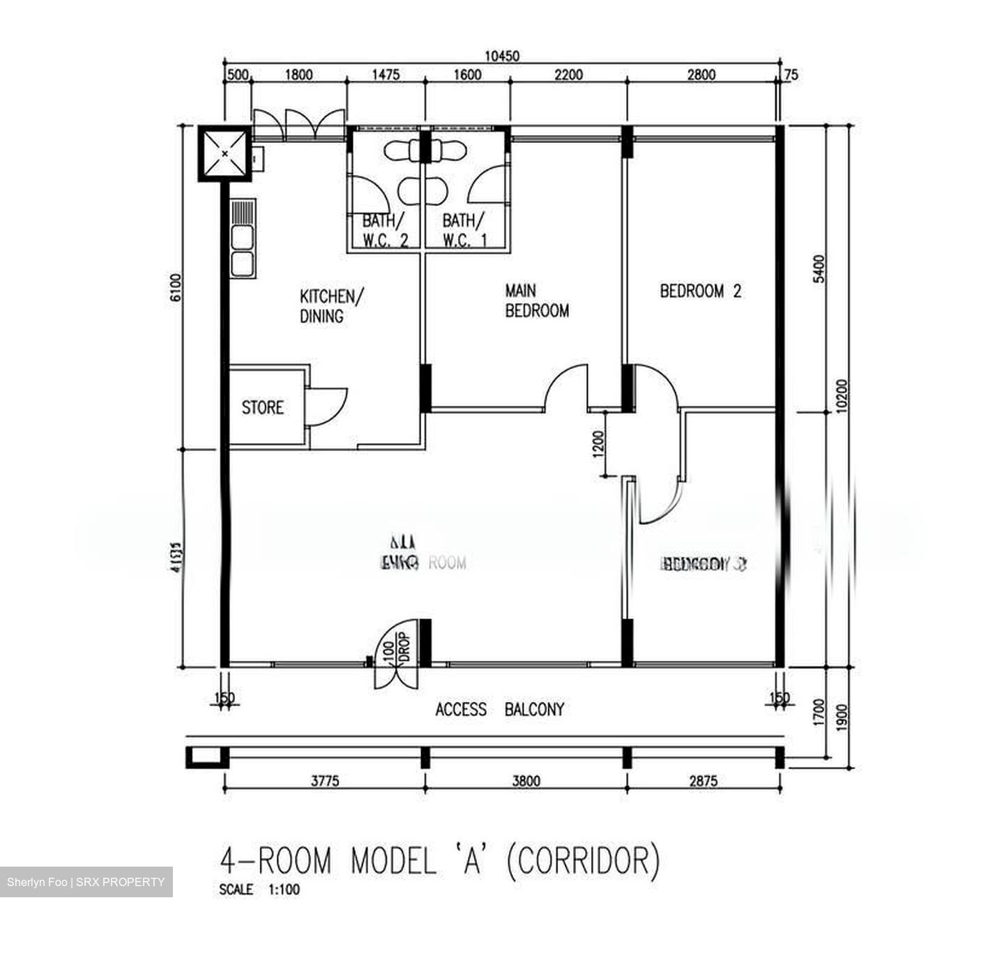 Blk 873 Yishun Street 81 (Yishun), HDB 4 Rooms #561633411